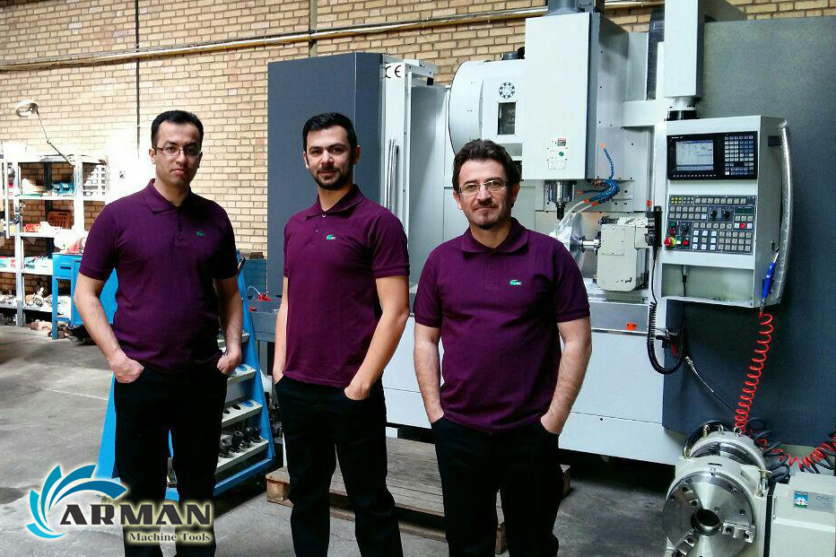 ماشینکاری  و ماردون و پمپینک اسکرو توسط  فرز cnc